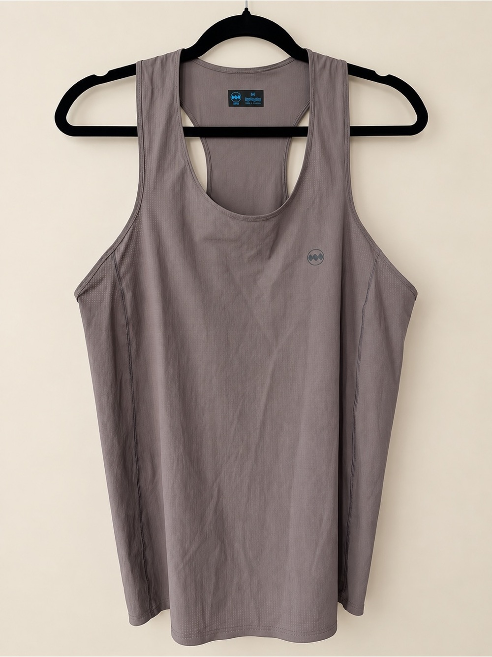 Janji Women’s Medium Performance Running Tank Gray Athletic Top